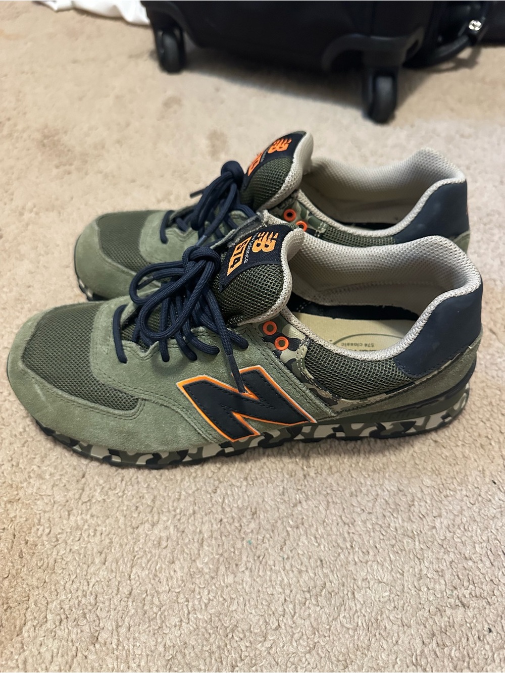 New Balance 574 Camo Pack - Army Green